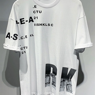 市场上装-T恤-微潮T恤【实拍】