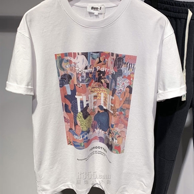 市场上装-T恤-休闲T恤【实拍】