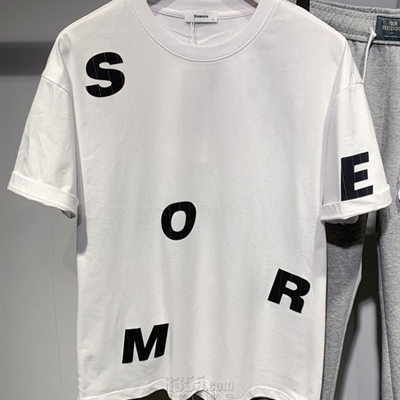 市场上装-T恤-休闲T恤【实拍】