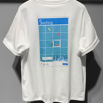 市场上装-T恤-休闲T恤【实拍】