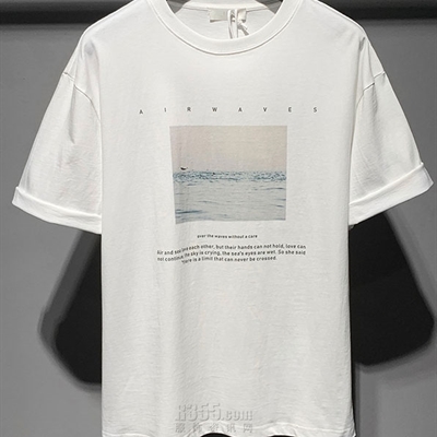 市场上装-T恤-休闲T恤【实拍】