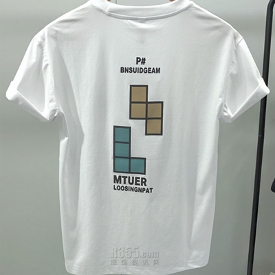市场上装-T恤-休闲T恤【实拍】