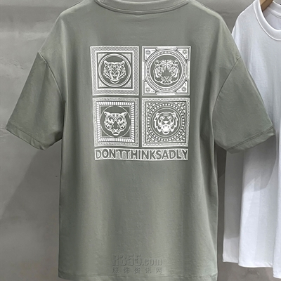 市场上装-T恤-休闲T恤【实拍】