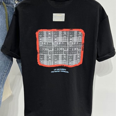 市场上装-T恤-休闲T恤【实拍】