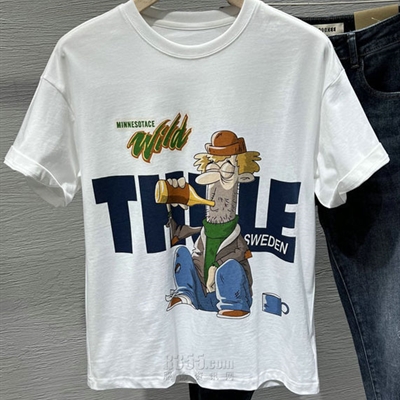 市场上装-T恤-休闲T恤【实拍】