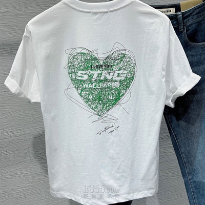 市场上装-T恤-休闲T恤【实拍】