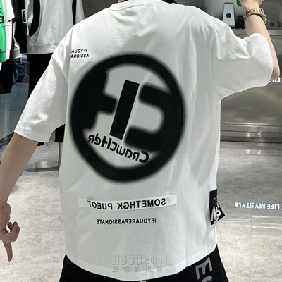 市场上装-T恤-微潮T恤