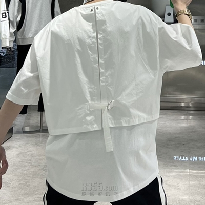 市场上装-T恤-微潮T恤