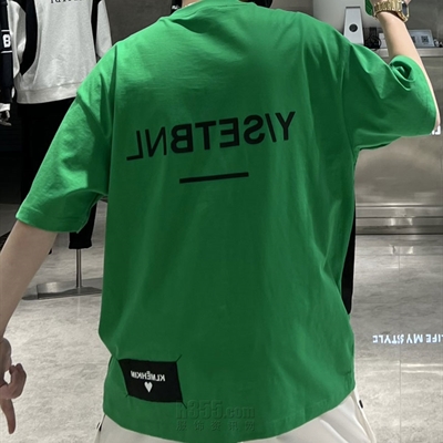 市场上装-T恤-微潮T恤