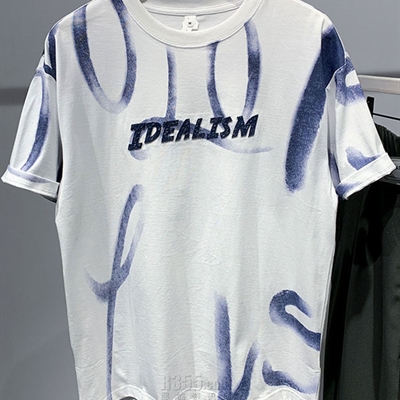 市场上装-T恤-微潮T恤【实拍】