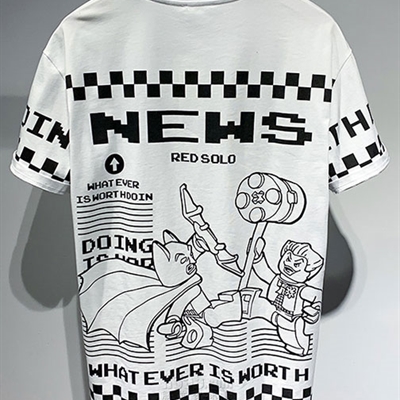 市场上装-T恤-微潮T恤【实拍】