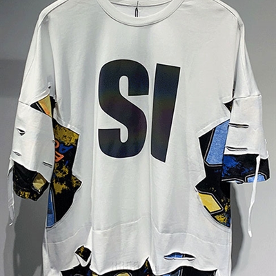 市场上装-T恤-微潮T恤【实拍】