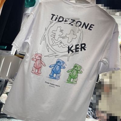 市场上装-T恤-微潮T恤【实拍】