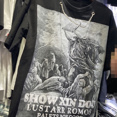 市场上装-T恤-微潮T恤【实拍】