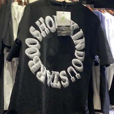 市场上装-T恤-微潮T恤【实拍】