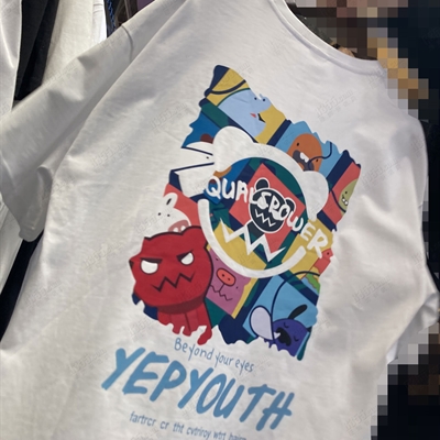 市场上装-T恤-微潮T恤【实拍】