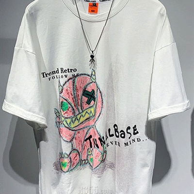 市场上装-T恤-微潮T恤【实拍】