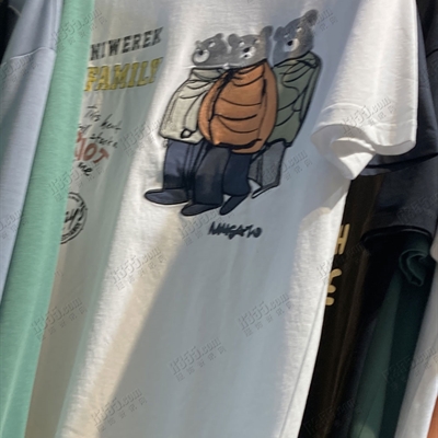 市场上装-T恤-休闲T恤【实拍】