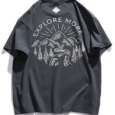 市场上装-T恤-休息T恤