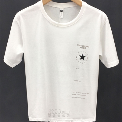 市场上装-T恤-休闲T恤【实拍】