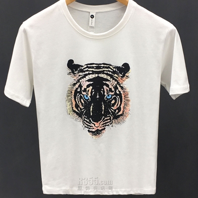 市场上装-T恤-休闲T恤【实拍】