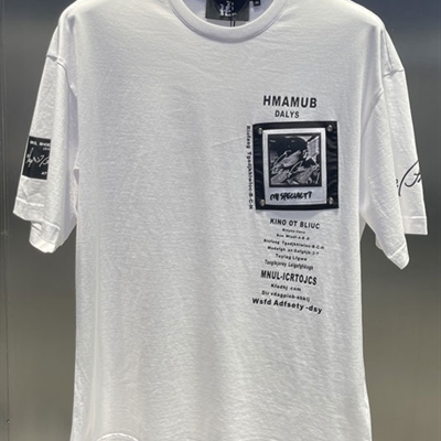 市场上装-T恤-微潮T恤【实拍】