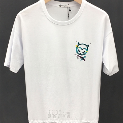 市场上装-T恤-休闲T恤【实拍】
