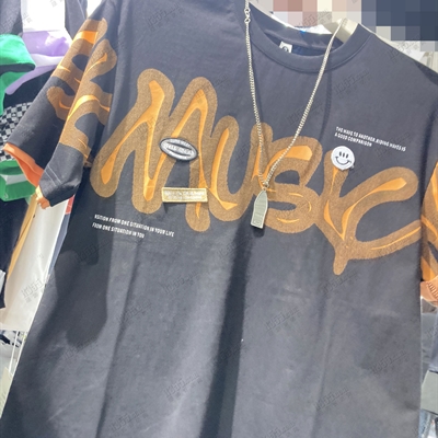 市场上装-T恤-微潮T恤【实拍】