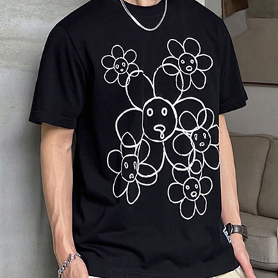 市场上装-T恤-休闲T恤