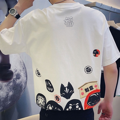 市场上装-T恤-微潮T恤