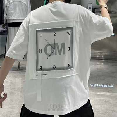 市场上装-T恤-微潮T恤
