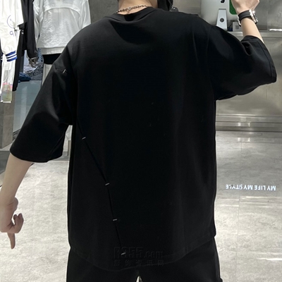 市场上装-T恤-微潮T恤