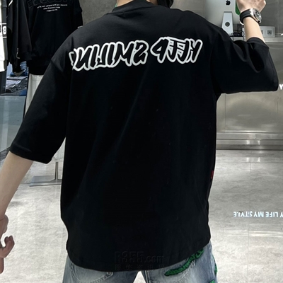 市场上装-T恤-微潮T恤