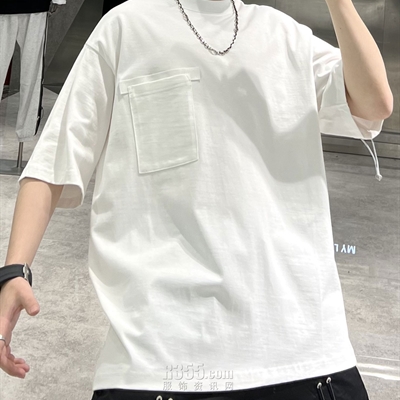 市场上装-T恤-微潮T恤