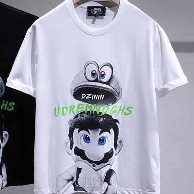 市场上装-T恤-休闲T恤【实拍】