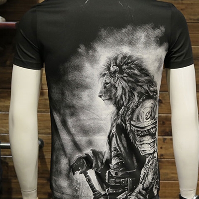 市场上装-T恤-微潮T恤