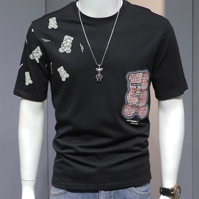 市场上装-T恤-微潮T恤