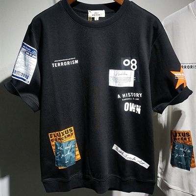 市场上装-T恤-微潮T恤【实拍】