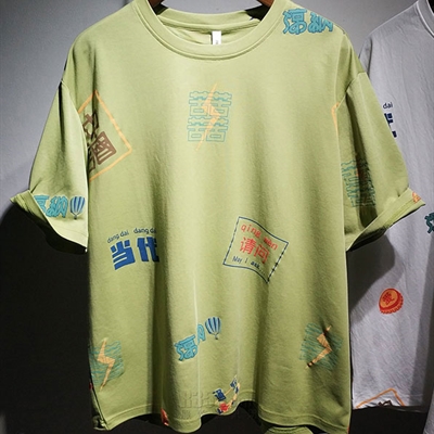 市场上装-T恤-微潮T恤【实拍】