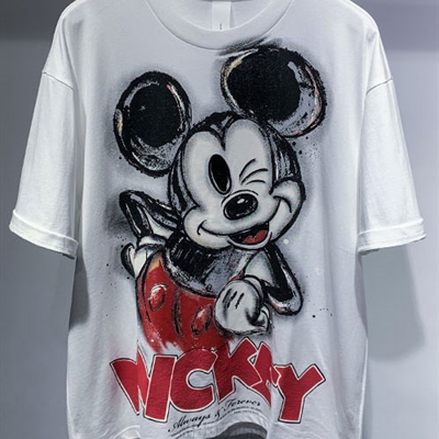 市场上装-T恤-微潮T恤【实拍】