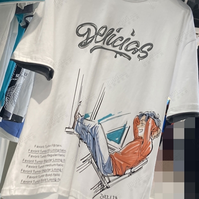 市场上装-T恤-休闲T恤【实拍】