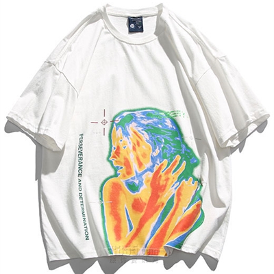 市场上装-T恤-微潮T恤