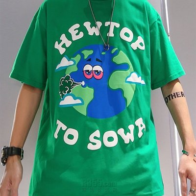 市场上装-T恤-微潮T恤