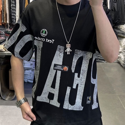 市场上装-T恤-微潮T恤