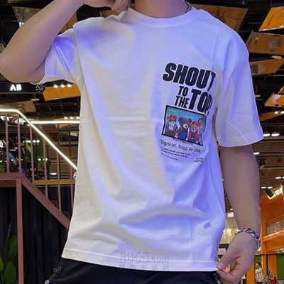 市场上装-T恤-休闲T恤