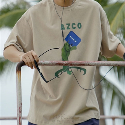 市场上装-T恤-休闲T恤