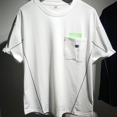 市场上装-T恤-微潮T恤【实拍】
