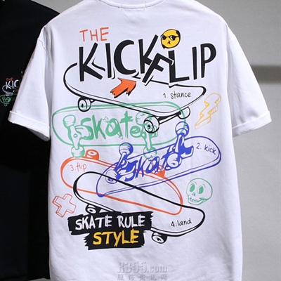 市场上装-T恤-休闲T恤【实拍】