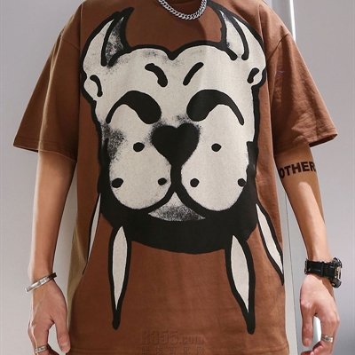 市场上装-T恤-微潮T恤