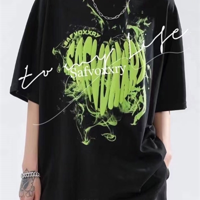 市场上装-T恤-微潮T恤